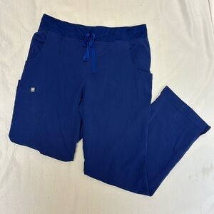 Figs Kade Cargo Scrub Pants Deep Royal Blue Women’s M